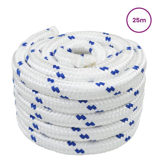 Grote foto vidaxl boottouw wit pp doe het zelf en verbouw materialen en producten