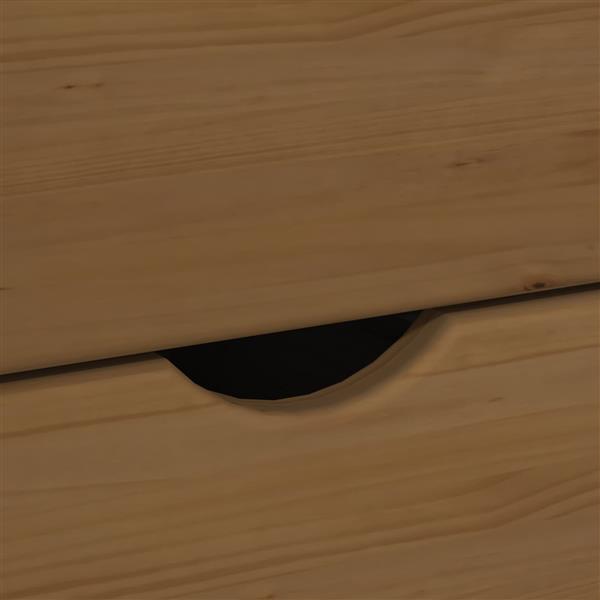 Grote foto vidaxl kast honingbruin 34 x 39 x 61 5 cm massief vurenhout huis en inrichting overige