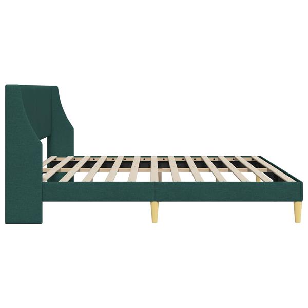 Grote foto vidaxl bedframe met hoofdeinde aansluitplaat antiek en kunst stoelen en banken