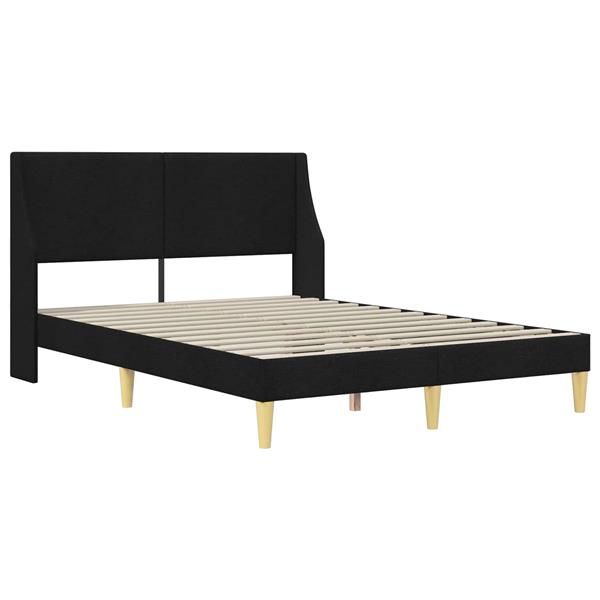 Grote foto vidaxl bedframe met hoofdeinde aansluitplaat antiek en kunst stoelen en banken