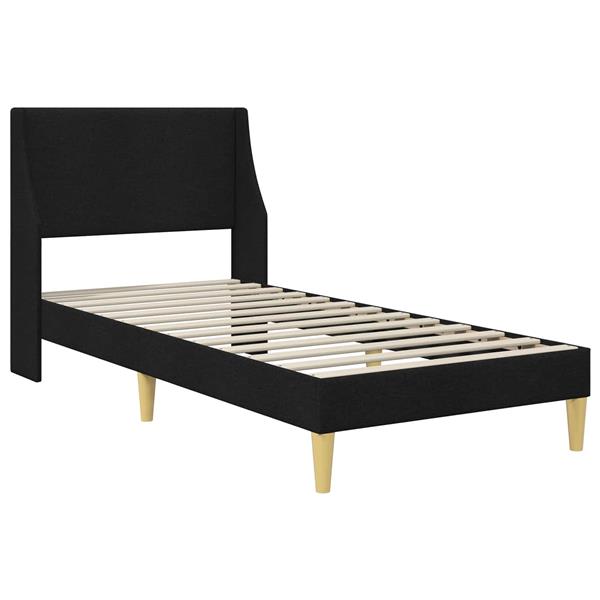 Grote foto vidaxl bedframe met hoofdeinde aansluitplaat antiek en kunst stoelen en banken