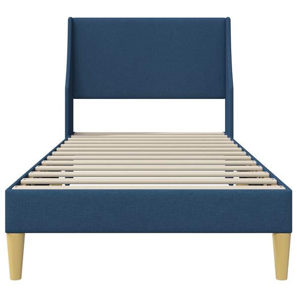 Grote foto vidaxl bedframe met hoofdeinde aansluitplaat antiek en kunst stoelen en banken