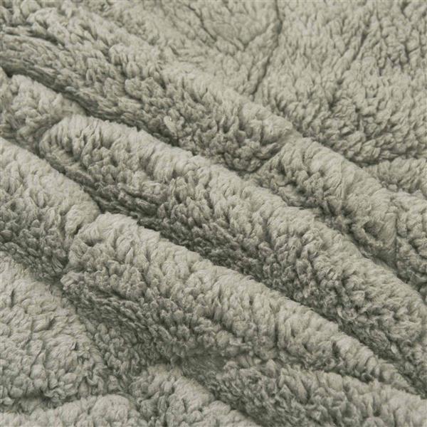 Grote foto vidaxl winter dekbed gekwilt lichtgrijs 240 x 260 cm huis en inrichting bedden