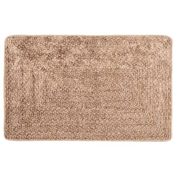 Grote foto vidaxl vloerkleedloper marsa geel 150 x 230 cm polyester en pvc huis en inrichting vloerbedekking en kleden