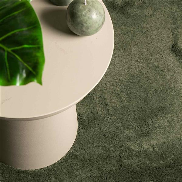 Grote foto vidaxl medium pile zachte en wasbare tapijt huarte bosgroen polyester huis en inrichting vloerbedekking en kleden