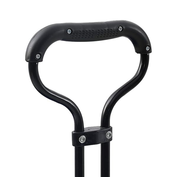 Grote foto vidaxl vouwbare handtrolley blauw 94 x 53 x 99 cm oxford stof doe het zelf en verbouw gereedschappen en machines