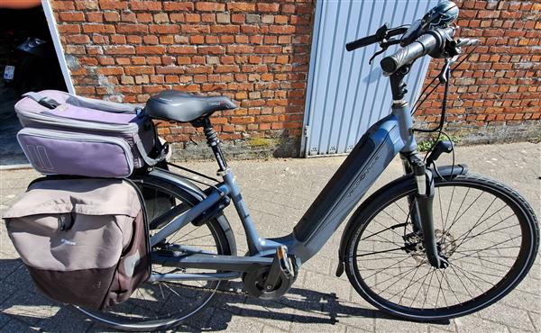 Grote foto elektrische fiets fietsen en brommers damesfietsen