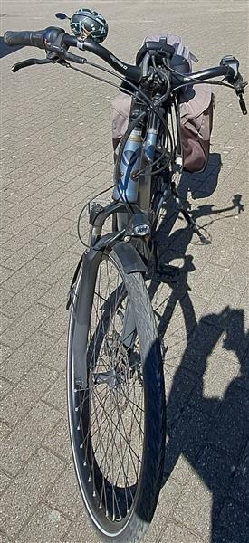 Grote foto elektrische fiets fietsen en brommers damesfietsen