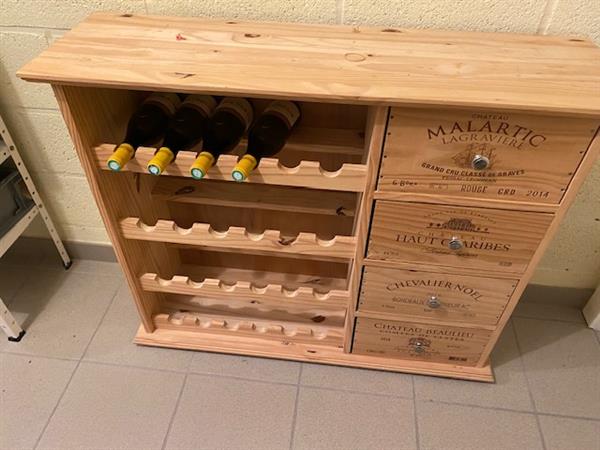Grote foto wijnrek huis en inrichting overige