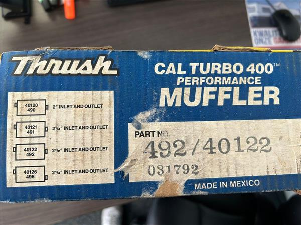 Grote foto thrush turbo demper 2.5 inch auto onderdelen overige auto onderdelen