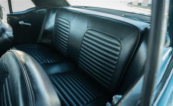 Grote foto ford mustang coupe 1965 turquoise v8 289 automaat auto ford usa