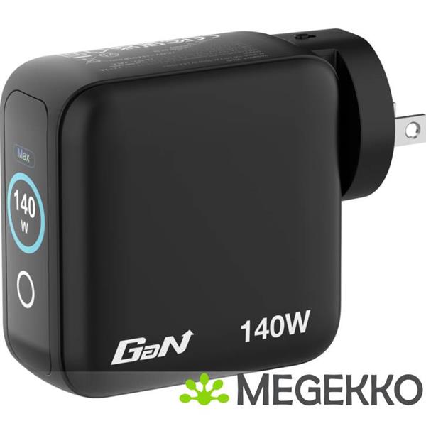 Grote foto verbatim mini gan oplader 140w met display computers en software overige