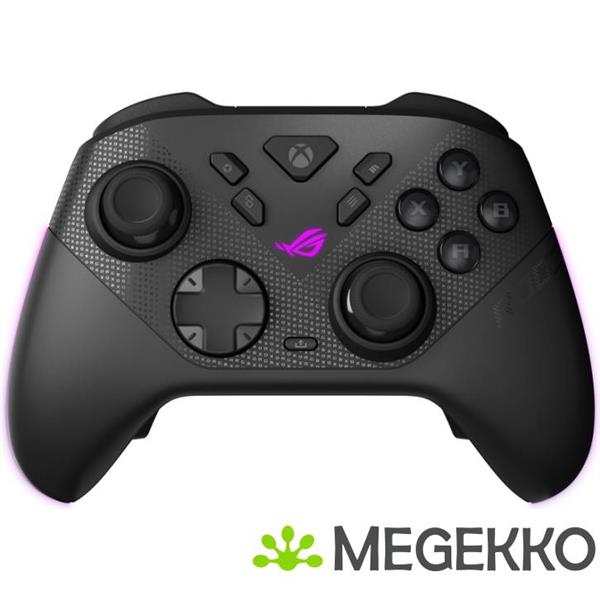 Grote foto asus rog raikiri ii xbox wl zwart bluetooth rf usb gamepad analoog pc xbox one xbox series s xbox computers en software overige computers en software