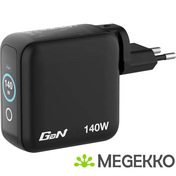 Grote foto verbatim mini gan oplader 140w met display computers en software overige