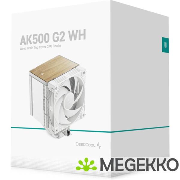 Grote foto deepcool ak500 g2 wh computers en software overige computers en software