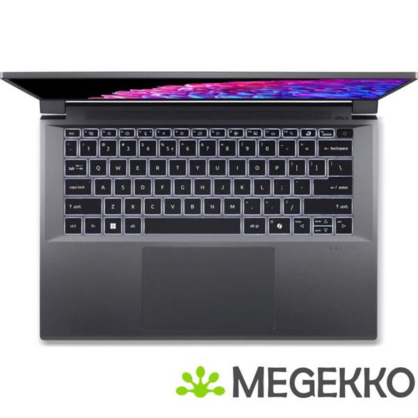 Grote foto acer swift sfx14 71g 776n 14.5 core i7 13700h oled laptop computers en software overige computers en software