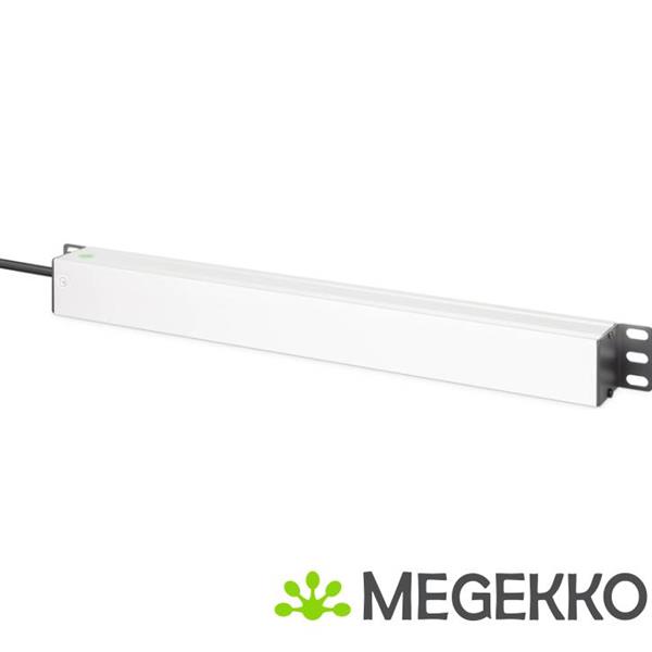 Grote foto digitus dn 95441 energiedistributie 7 ac uitgang en 1u zwart zilver computers en software overige