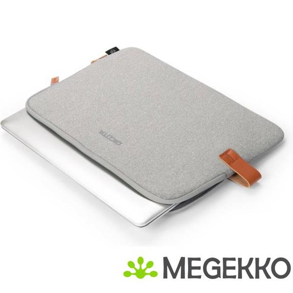 Grote foto dicota d31770 rpet 16 laptopsleeve grijs computers en software overige computers en software