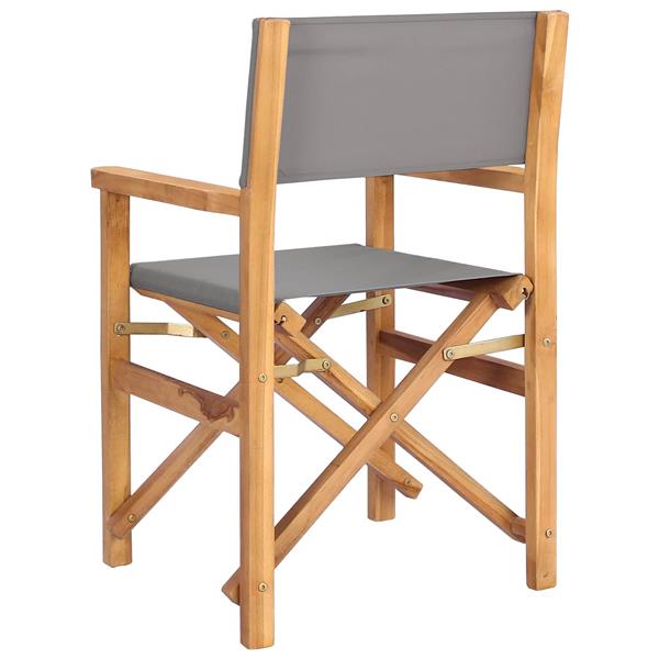 Grote foto vidaxl eetkamerstoel bruin en lichtgrijs 56 x 54 x 87 cm tuin en terras tuinmeubelen