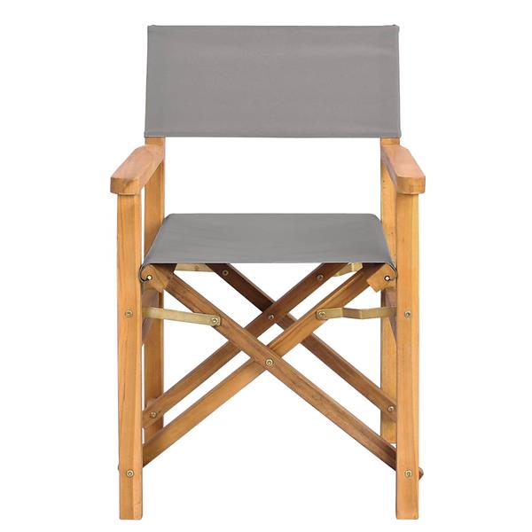 Grote foto vidaxl eetkamerstoel bruin en lichtgrijs 56 x 54 x 87 cm tuin en terras tuinmeubelen