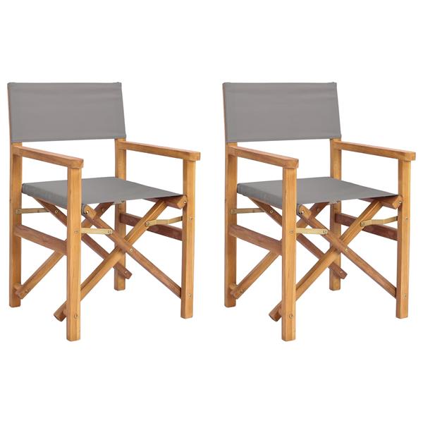 Grote foto vidaxl eetkamerstoel bruin en lichtgrijs 56 x 54 x 87 cm tuin en terras tuinmeubelen