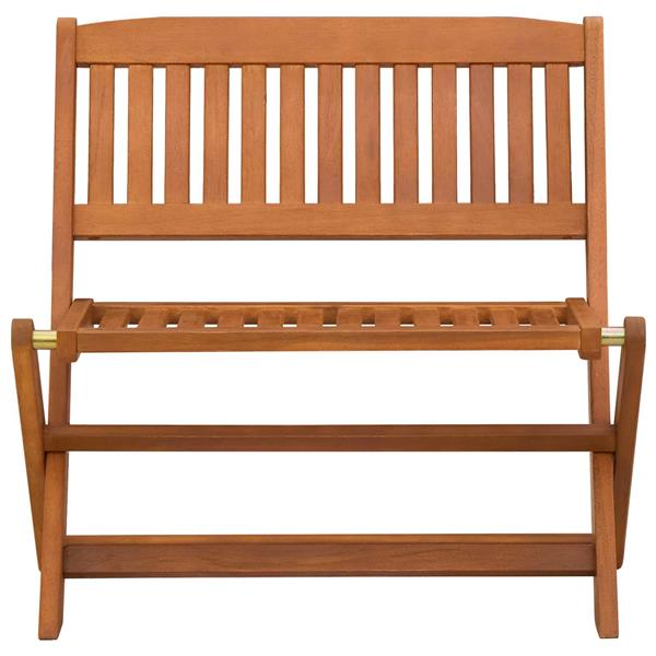 Grote foto vidaxl kinderbank bruin 61 x 38 x 57 cm massief eucalyptus hout tuin en terras tuinmeubelen