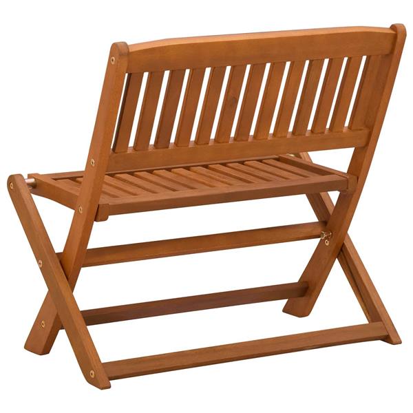 Grote foto vidaxl kinderbank bruin 61 x 38 x 57 cm massief eucalyptus hout tuin en terras tuinmeubelen