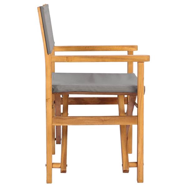 Grote foto vidaxl eetkamerstoel bruin en lichtgrijs 56 x 54 x 87 cm tuin en terras tuinmeubelen