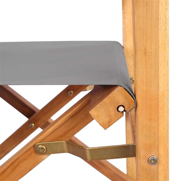 Grote foto vidaxl eetkamerstoel bruin en lichtgrijs 56 x 54 x 87 cm tuin en terras tuinmeubelen