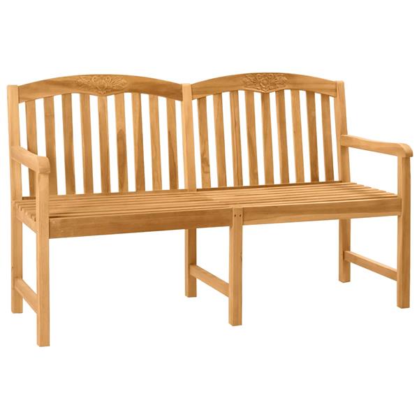 Grote foto vidaxl handgemaakte rozenbank naturel 179 5 x 61 x 90 cm tuin en terras tuinmeubelen