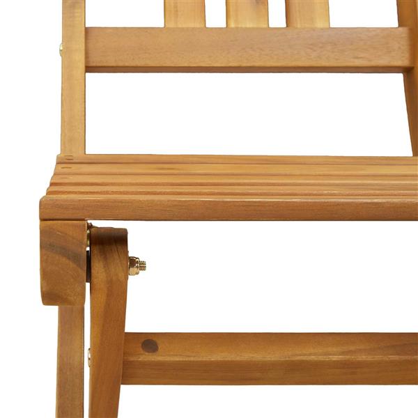 Grote foto vidaxl bistrostoelen voor buiten 4 pcs naturel 40 x 42 x 85 cm tuin en terras tuinmeubelen