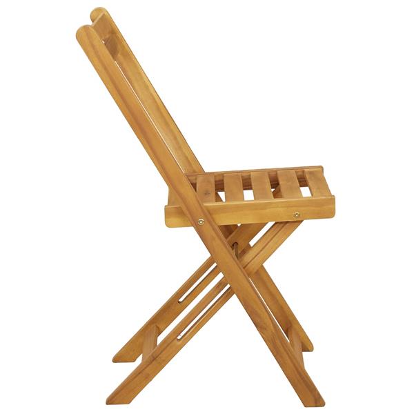 Grote foto vidaxl opvouwbare tuinstoelen 4 pcs naturel 40 x 53 x 80 cm tuin en terras tuinmeubelen