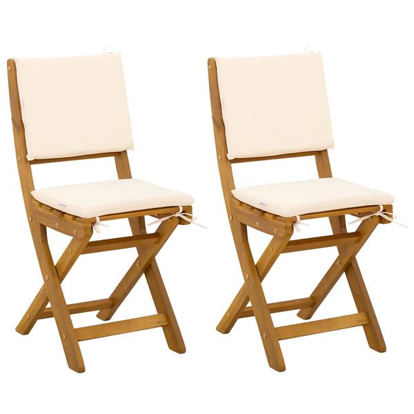 Grote foto vidaxl bistrostoelen voor buiten 2 pcs cr mewit 38 x 46 x 85 cm tuin en terras tuinmeubelen