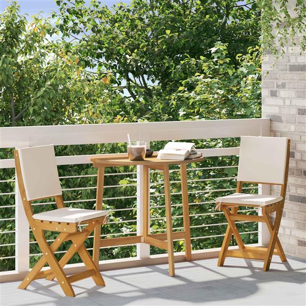 Grote foto vidaxl bistrostoelen voor buiten 2 pcs cr mewit 38 x 46 x 85 cm tuin en terras tuinmeubelen