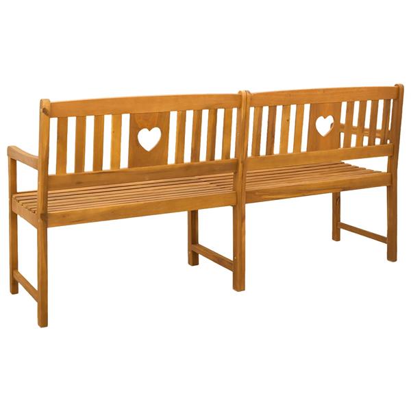 Grote foto vidaxl tuinbank naturel 180 x 55 5 x 90 cm massief acaciahout tuin en terras tuinmeubelen