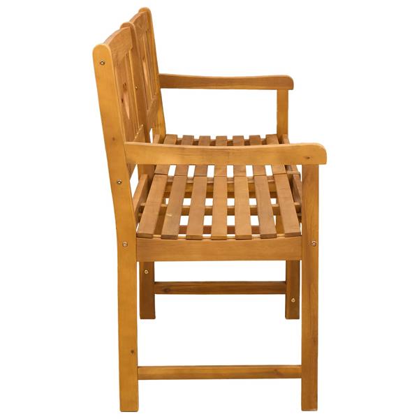 Grote foto vidaxl tuinbank naturel 150 x 55 5 x 90 cm massief acaciahout tuin en terras tuinmeubelen