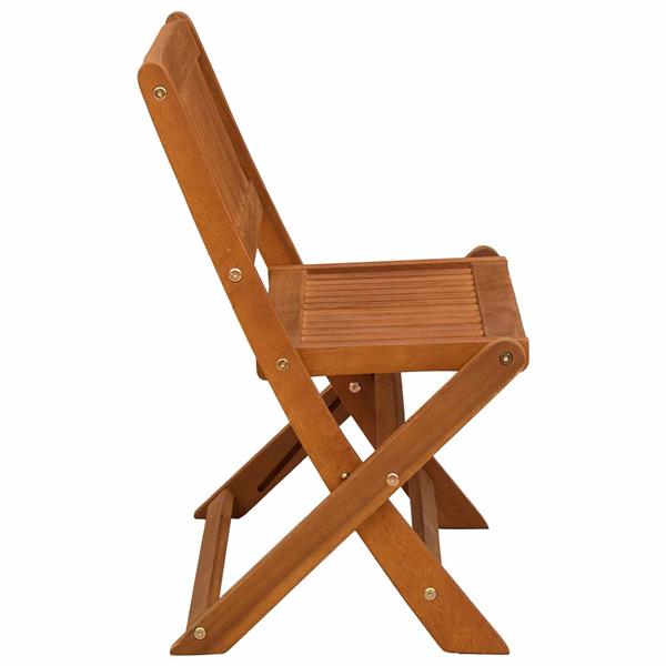 Grote foto vidaxl kinderbank bruin 61 x 38 x 57 cm massief eucalyptus hout tuin en terras tuinmeubelen