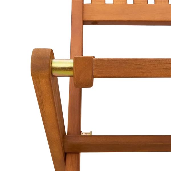 Grote foto vidaxl kinderbank bruin 61 x 38 x 57 cm massief eucalyptus hout tuin en terras tuinmeubelen