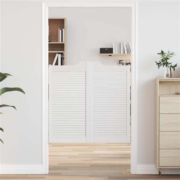 Grote foto vidaxl schuifdeuren wit 100 x 50 cm massief grenenhout doe het zelf en verbouw deuren en horren