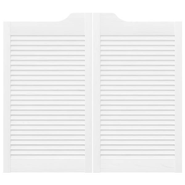 Grote foto vidaxl schuifdeuren wit 90 x 50 cm massief grenenhout doe het zelf en verbouw deuren en horren