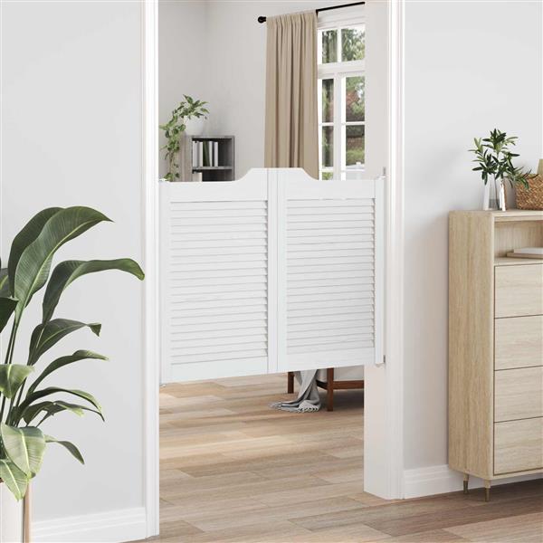 Grote foto vidaxl schuifdeuren 2 pcs wit massief grenenhout doe het zelf en verbouw deuren en horren