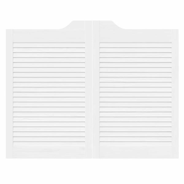 Grote foto vidaxl schuifdeuren 2 pcs wit massief grenenhout doe het zelf en verbouw deuren en horren