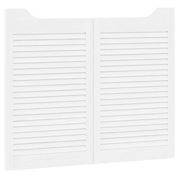 Grote foto vidaxl schuifdeuren wit 80 x 50 cm massief grenenhout doe het zelf en verbouw deuren en horren