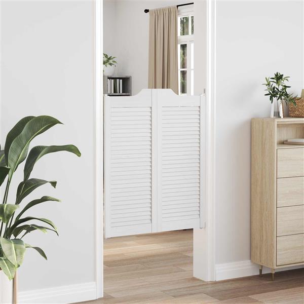 Grote foto vidaxl schuifdeuren 2 pcs wit massief grenenhout doe het zelf en verbouw deuren en horren