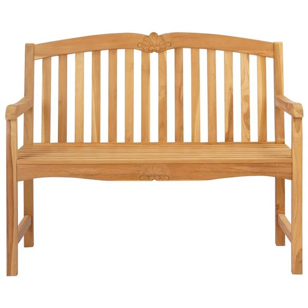 Grote foto vidaxl handgemaakte rozenbank naturel 114 x 60 x 95 cm tuin en terras tuinmeubelen