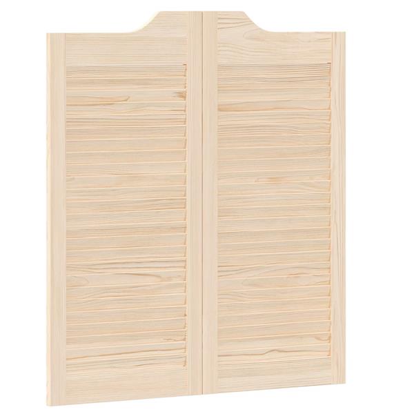 Grote foto vidaxl schuifdeuren naturel 90 x 40 cm massief grenenhout doe het zelf en verbouw deuren en horren