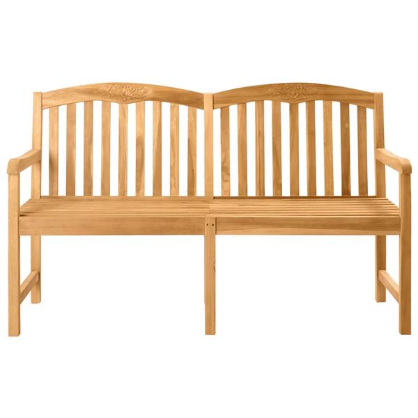 Grote foto vidaxl handgemaakte rozenbank naturel 179 5 x 61 x 90 cm tuin en terras tuinmeubelen