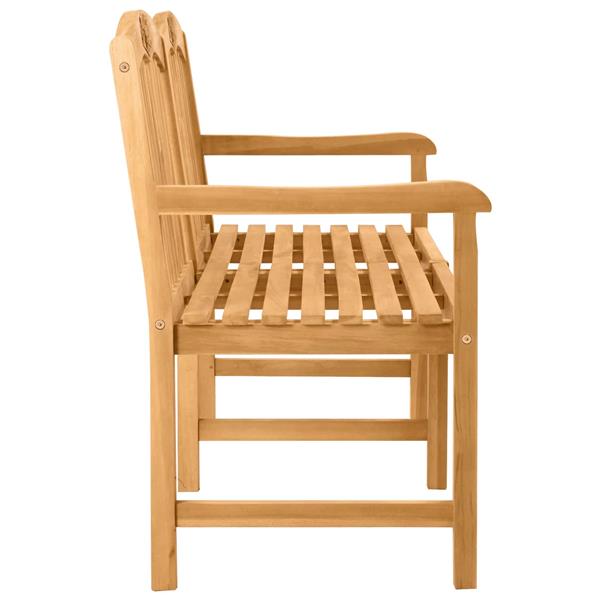 Grote foto vidaxl handgemaakte rozenbank naturel 179 5 x 61 x 90 cm tuin en terras tuinmeubelen