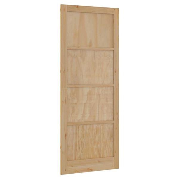 Grote foto vidaxl binnendeur naturel 83 x 232 cm multiplex doe het zelf en verbouw deuren en horren