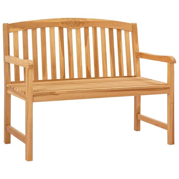 Grote foto vidaxl handgemaakte rozenbank naturel 114 x 60 5 x 95 cm tuin en terras tuinmeubelen